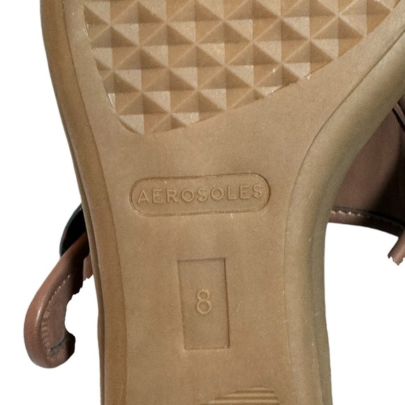 Aerosole Clarity Thong Sandals size 8 zM - Picture 9 of 9